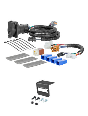 13-20 Nissan Pathfinder CURT 7-way Plug and Play Trailer Wiring