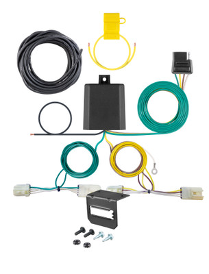 06-07 Nissan Murano CURT 4-flat Plug and Play Trailer Wiring