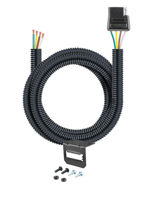 95-01 Oldmobile Bravada CURT 4-flat Plug and Play Trailer Wiring