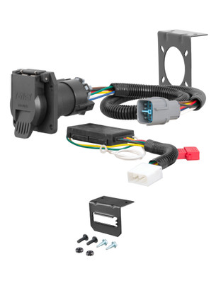 09-11 HONDA Pilot CURT 7-way Plug and Play Trailer Wiring