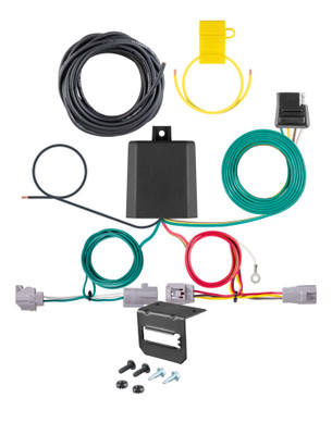 22-24 Toyota Corolla Cross CURT 4-flat Plug and Play Trailer Wiring