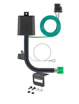 23-25 HONDA Pilot CURT 4-flat Plug and Play Trailer Wiring