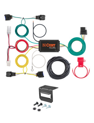 18-21 Hyundai Kona N Line CURT 4-flat Plug and Play Trailer Wiring