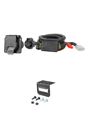 16-22 HONDA Pilot CURT 7-way Plug and Play Trailer Wiring