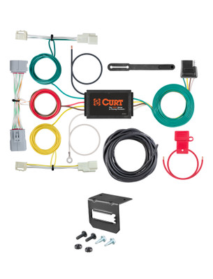 19-22 Toyota Prius AWD-e CURT 4-flat Plug and Play Trailer Wiring