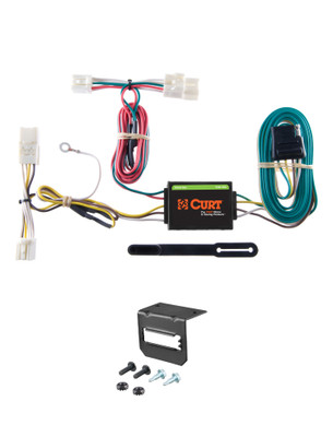 08-14 Smart SMART CURT 4-flat Plug and Play Trailer Wiring