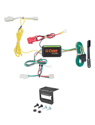 15-16 Hyundai Genesis Excluding 5.0 CURT 4-flat Plug and Play Trailer Wiring