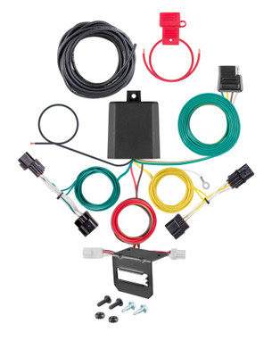 22-23 Hyundai Kona Excluding N Line or electric CURT 4-flat Plug and Play Trailer Wiring