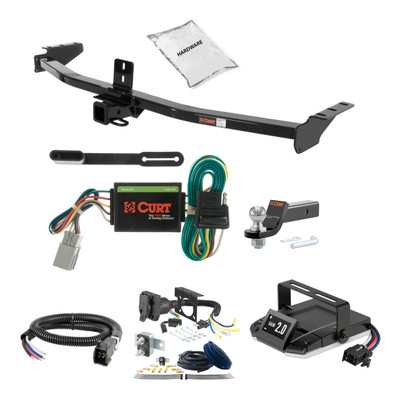 07 - 13 Acura MDX  -- 2 CURT Trailer Hitch + Assure Proportional Brake Controller Kit HBCW9