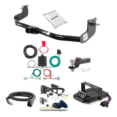17-23 Nissan Qashqai 2 CURT Trailer Hitch + Assure Proportional Brake Controller Kit HBCW2058