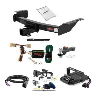 97-04 Oldmobile Silhouette 2 CURT Trailer Hitch + Assure Proportional Brake Controller Kit HBCW2109