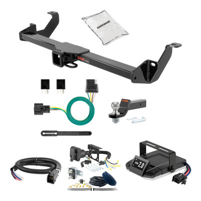 19-20 Buick Envision 2 CURT Trailer Hitch + Assure Proportional Brake Controller Kit HBCW193