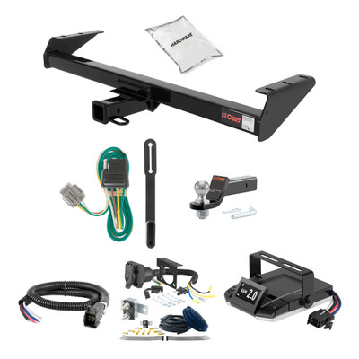 09-12 Suzuki Equator 2 CURT Trailer Hitch + Assure Proportional Brake Controller Kit HBCW2328