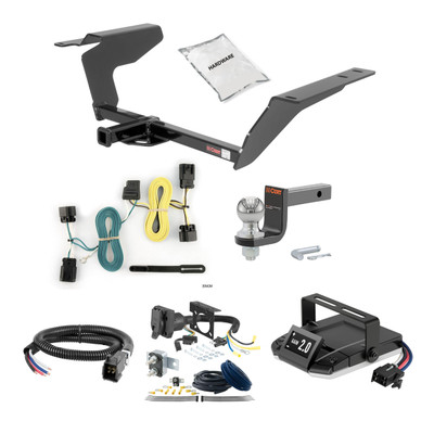 07-10 Pontiac G5  Coupe 1.25 CURT Trailer Hitch + Assure Proportional Brake Controller Kit HBCW2122
