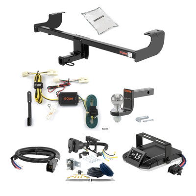 04-07 Scion xB 1.25 CURT Trailer Hitch + Assure Proportional Brake Controller Kit HBCW2246