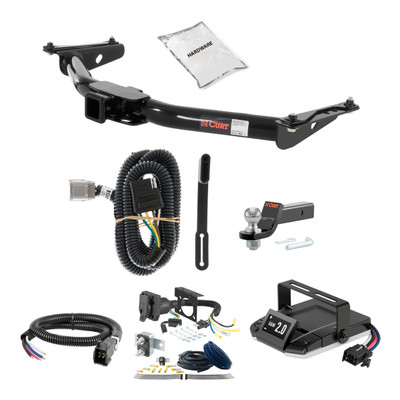 96-02 Toyota 4Runner 2 CURT Trailer Hitch + Assure Proportional Brake Controller Kit HBCW2350
