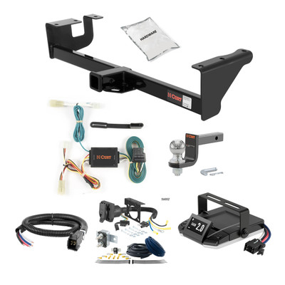 09-12 Suzuki Equator 2 CURT Trailer Hitch + Assure Proportional Brake Controller Kit HBCW2329