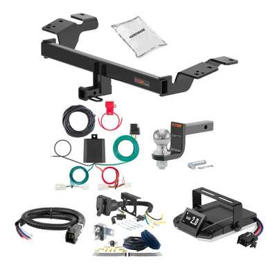 18-22 Toyota C-HR 1.25 CURT Trailer Hitch + Assure Proportional Brake Controller Kit HBCW2361