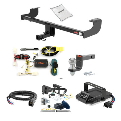08-15 Scion xB 1.25 CURT Trailer Hitch + Assure Proportional Brake Controller Kit HBCW2245