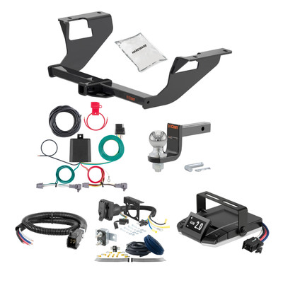 08-10 Subaru Tribeca 2 CURT Trailer Hitch + Assure Proportional Brake Controller Kit HBCW2320