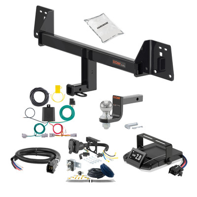 18-22 Toyota C-HR 1.25 CURT Trailer Hitch + Assure Proportional Brake Controller Kit HBCW2360