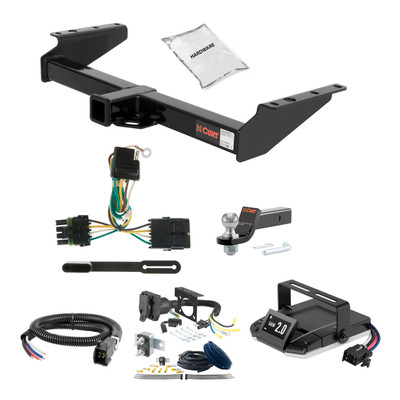 19-24 Chevrolet Blazer Excluding Premier 2 CURT Trailer Hitch + Assure Proportional Brake Controller Kit HBCW259