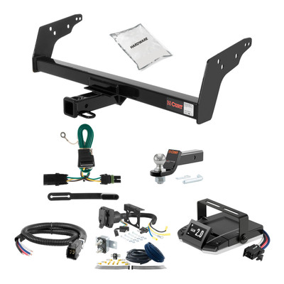 91-04 GMC Sonoma 2 CURT Trailer Hitch + Assure Proportional Brake Controller Kit HBCW1299