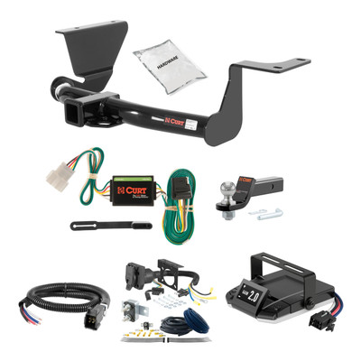 07-11 HONDA CR-V 1.25 CURT Trailer Hitch + Assure Proportional Brake Controller Kit HBCW1354