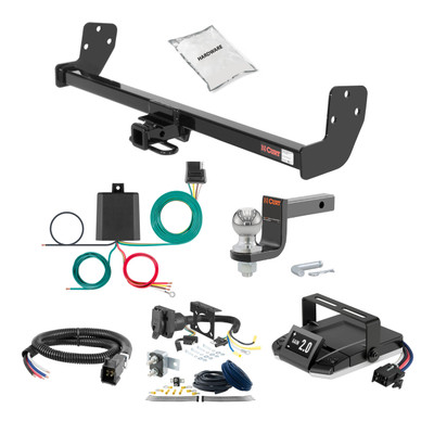 12-15 Chevrolet Orlando 1.25 CURT Trailer Hitch + Assure Proportional Brake Controller Kit HBCW408