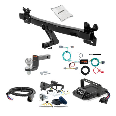 05-11 Volvo V50  1.25 CURT Trailer Hitch + Assure Proportional Brake Controller Kit HBCW2548