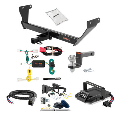 90-96 Infiniti Q45  1.25 CURT Trailer Hitch + Assure Proportional Brake Controller Kit HBCW1484