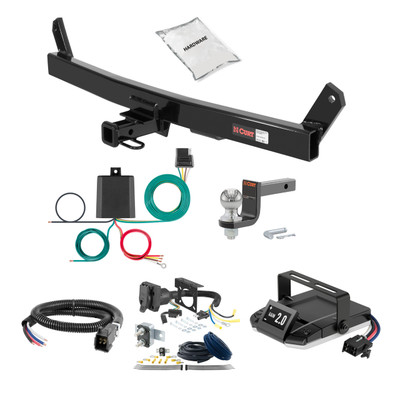 01-07 Volvo V70  1.25 CURT Trailer Hitch + Assure Proportional Brake Controller Kit HBCW2555