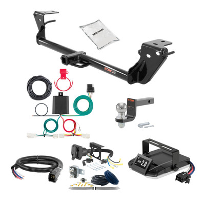 97-03 Lexus ES300 1.25 CURT Trailer Hitch + Assure Proportional Brake Controller Kit HBCW1659