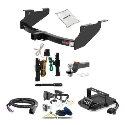 03-08 Dodge Ram 1500  Will not fit with factory receiver (built in or after 11/02) 2 CURT Trailer Hitch + Assure Proportional Brake Controller Kit HBCW715