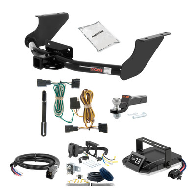 09-10 Dodge Ram 1500  Excluding factory receiver 2 CURT Trailer Hitch + Assure Proportional Brake Controller Kit HBCW712