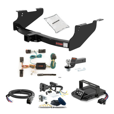 03-10 Dodge Ram 2500 Excluding factory receiver 2 CURT Trailer Hitch + Assure Proportional Brake Controller Kit HBCW728