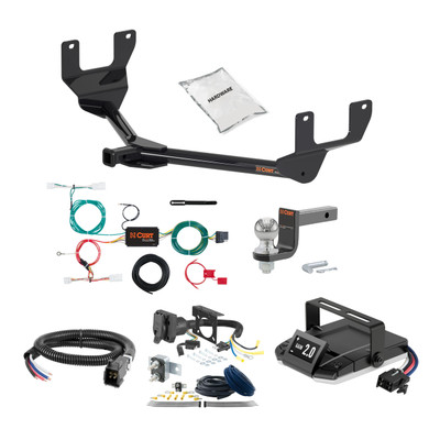 18-21 Lexus NX300 2 CURT Trailer Hitch + Assure Proportional Brake Controller Kit HBCW1691
