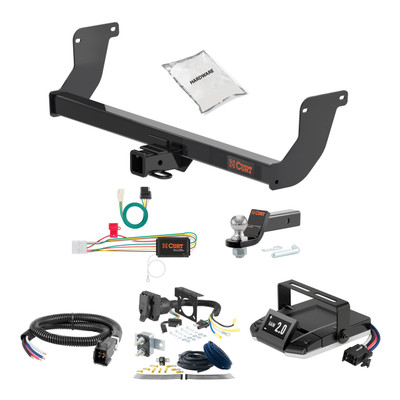 04-06 Lexus RX330  2 CURT Trailer Hitch + Assure Proportional Brake Controller Kit HBCW1699