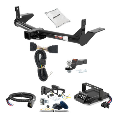 11-19 Ford Explorer 2 CURT Trailer Hitch + Assure Proportional Brake Controller Kit HBCW831
