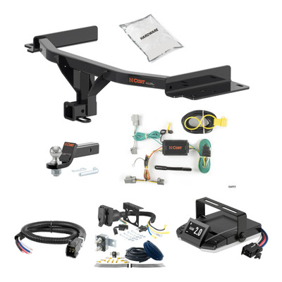 97-02 Ford Expedition 2 CURT Trailer Hitch + Assure Proportional Brake Controller Kit HBCW829