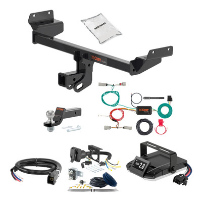 10-16 Lincoln MKT Excluding EcoBoost 2 CURT Trailer Hitch + Assure Proportional Brake Controller Kit HBCW1740