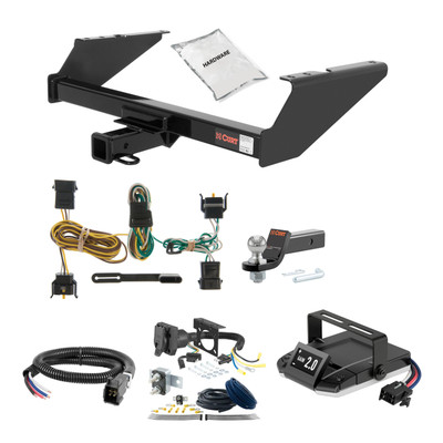 75-79 Ford   Crew cab 2 CURT Trailer Hitch + Assure Proportional Brake Controller Kit HBCW879