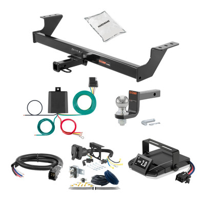 16-16 Mercedes-Benz E63 AMG S Wagon 1.25 CURT Trailer Hitch + Assure Proportional Brake Controller Kit HBCW1860