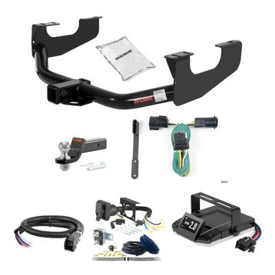 04-04 Ford F-150 Heritage Edition 2 CURT Trailer Hitch + Assure Proportional Brake Controller Kit HBCW871