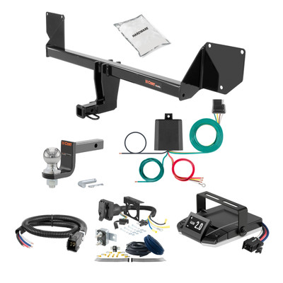 11-16 Mini Cooper Countryman 1.25 CURT Trailer Hitch + Assure Proportional Brake Controller Kit HBCW1968