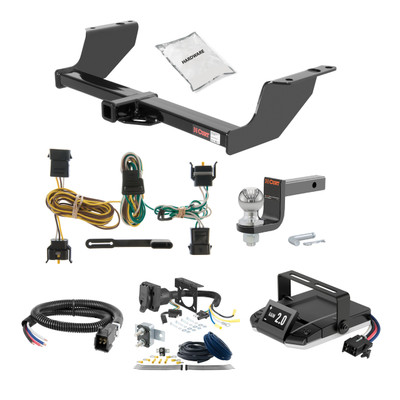 12-18 Ford Ranger Mexico only 2 CURT Trailer Hitch + Assure Proportional Brake Controller Kit HBCW976