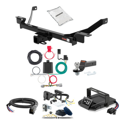 99-02 Mercury Villager 1.25 CURT Trailer Hitch + Assure Proportional Brake Controller Kit HBCW1954