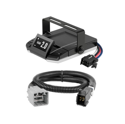 2010-2010 Dodge Ram 1500 All CURT Assure Proportional 1-4 Axel Auto Leveling Motion-Sensing Trailer Brake Controller