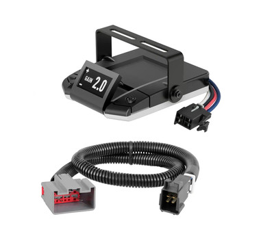 2018-2020 Ford Expedition All CURT Assure Proportional 1-4 Axel Auto Leveling Motion-Sensing Trailer Brake Controller