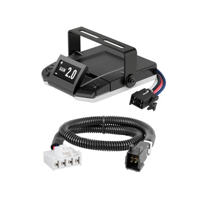 1995-2009 Dodge Ram 3500 All CURT Assure Proportional 1-4 Axel Auto Leveling Motion-Sensing Trailer Brake Controller